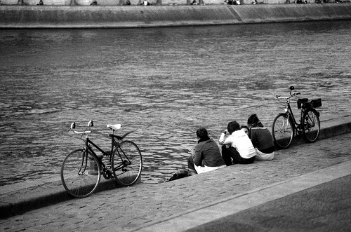 Paris - by the seine