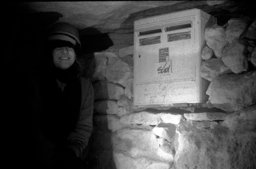 A post-office box in the catacombs