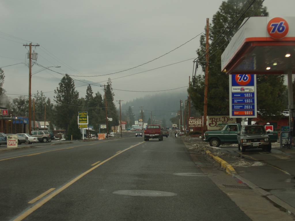 Small american city in Oregon