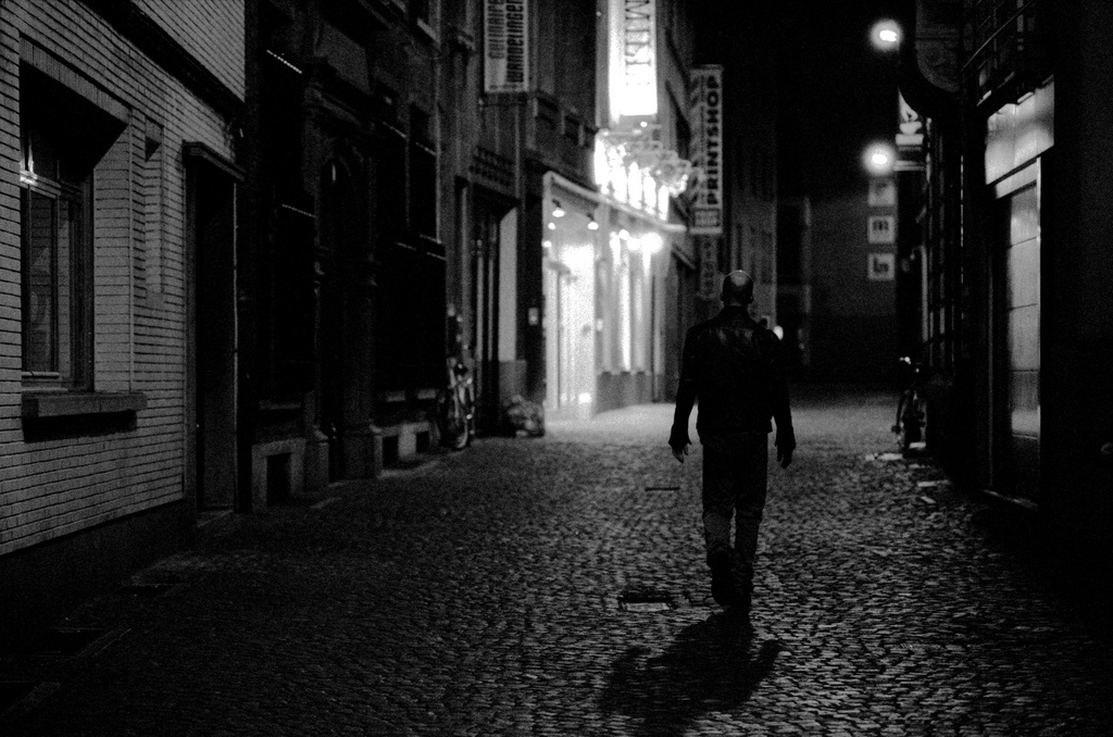Antwerpen at night