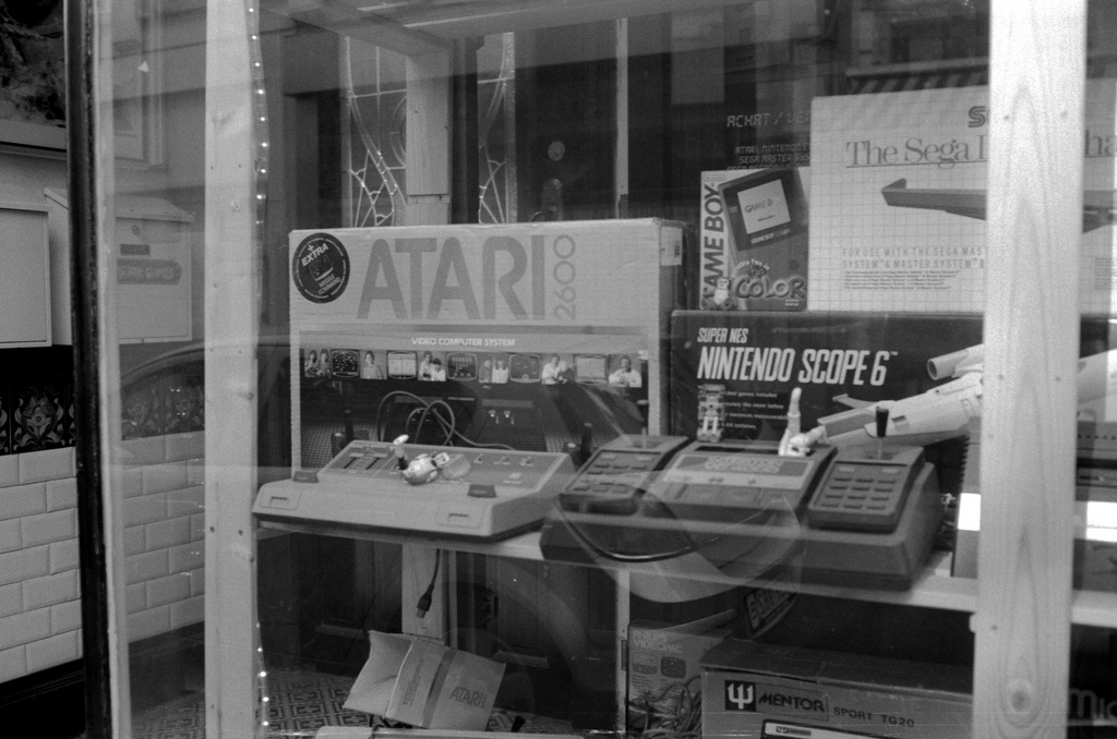 Oldstar Games shop in Brussels