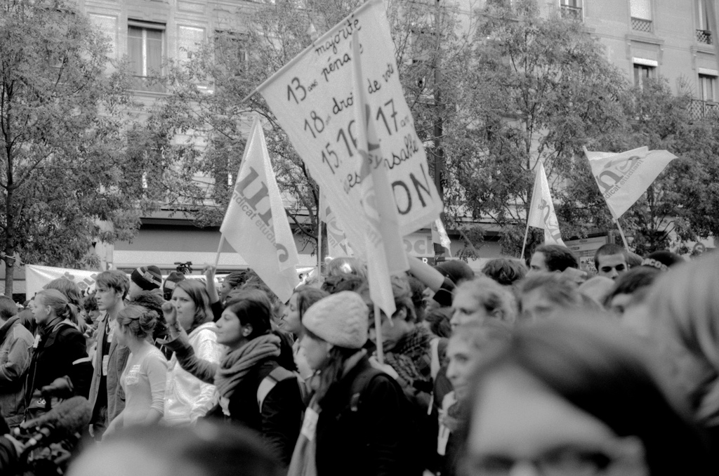 Manifestation contre la réforme des retraites le 19 Octobre 2010